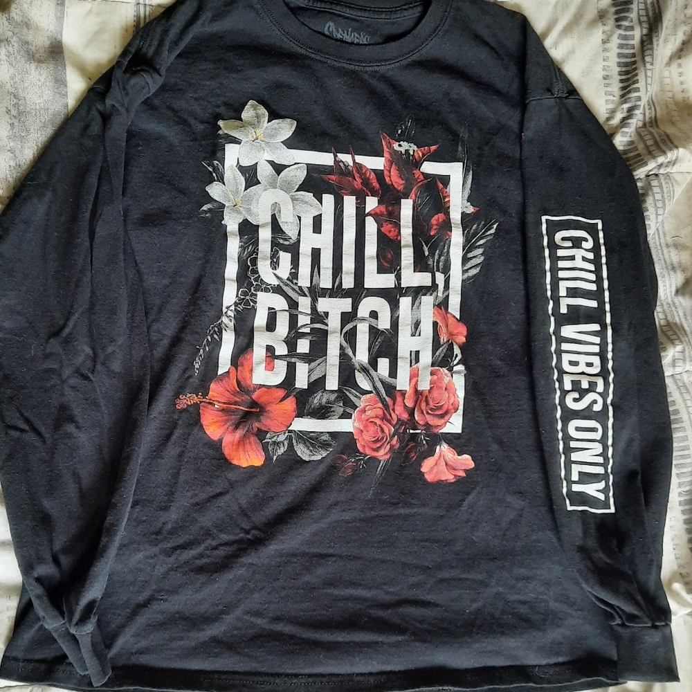 Spencer's Chill Bitch Chill Vibes Tshirt